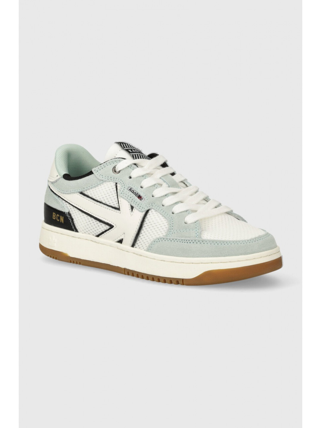Sneakers boty Kaotiko BOSTON tyrkysová barva AM002 01 2700